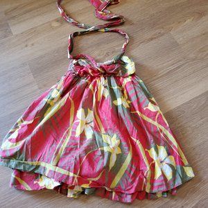 Hollister tropical halter top